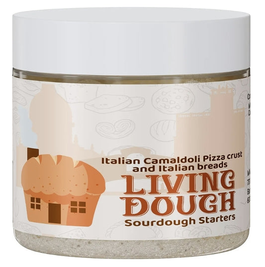 Italian Sourdough Starter Culture, Camaldoli Pizza Crust, Bread