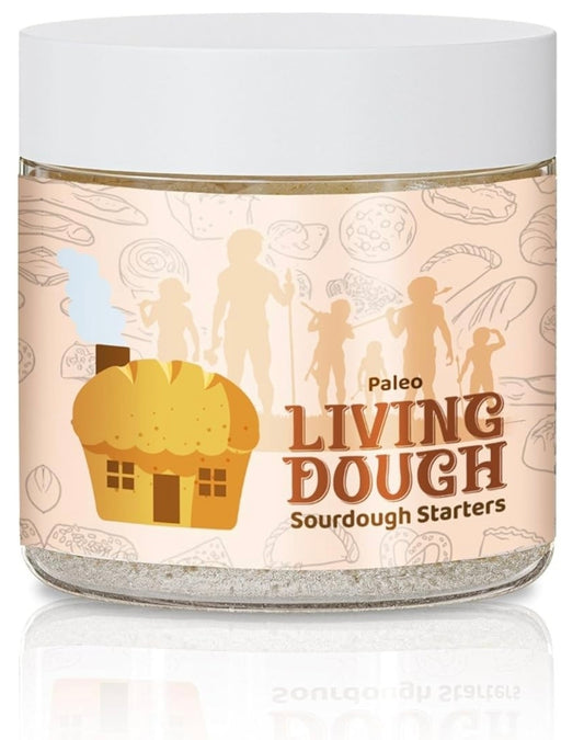 Paleo Sourdough Starter - Gluten free Organic Sourdough Starter Culture for Baking - For Grain Free Artisanal Bread, Pizza Dough, Waffles & More