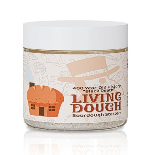 Living Dough 400-Year Black Death sourdough starter – image 1