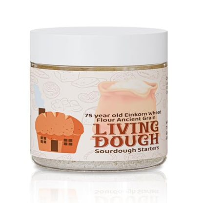 Living Dough 75-Year Einkorn sourdough starter – image 1
