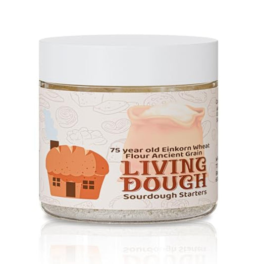 Living Dough 75-Year Einkorn sourdough starter – image 1