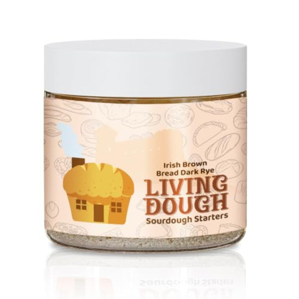 Living Dough Irish brown bread dark rye sourdough starter – image 1