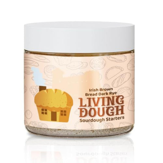 Living Dough Irish brown bread dark rye sourdough starter – image 1