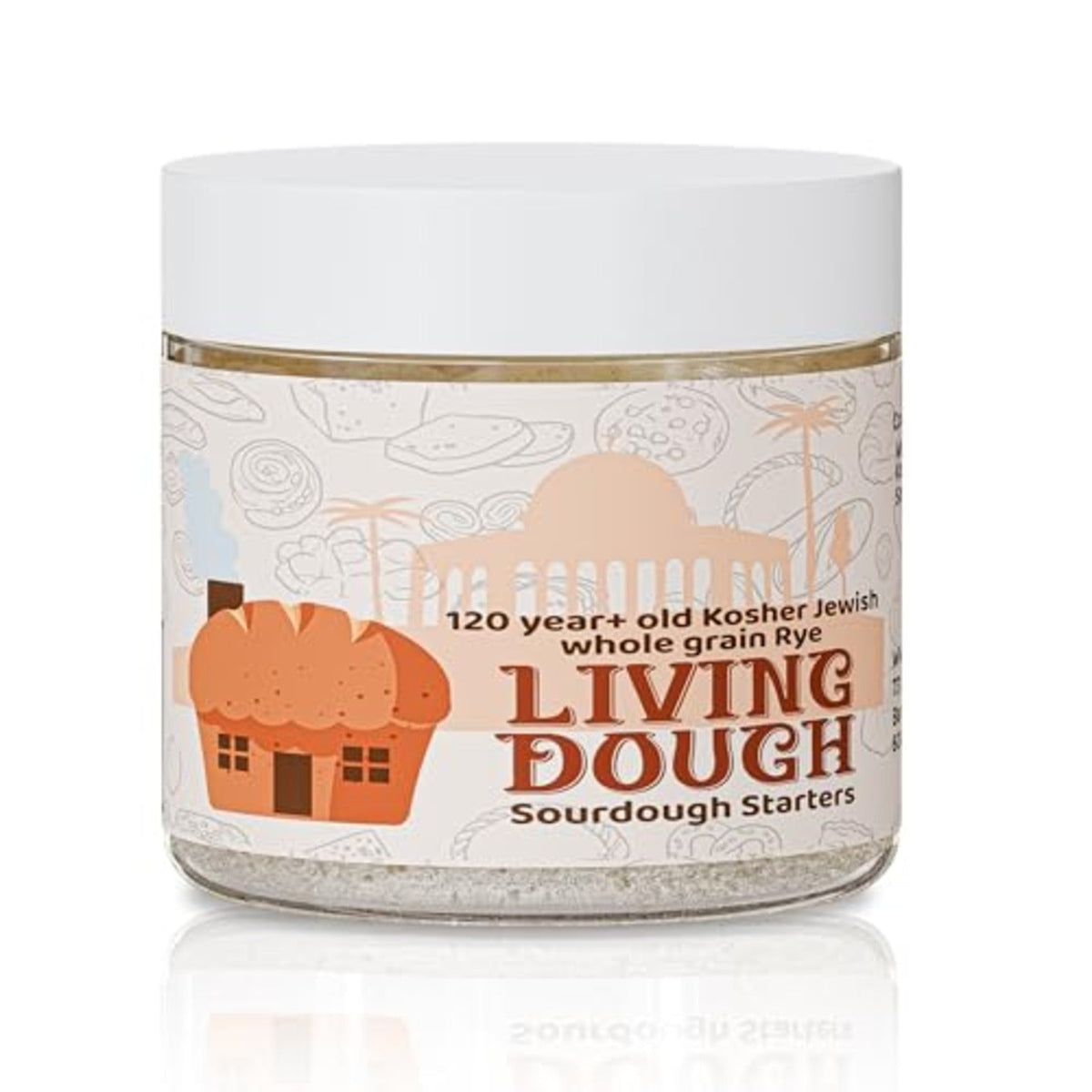 Living Dough 120-Year Jewish rye sourdough starter – image 1