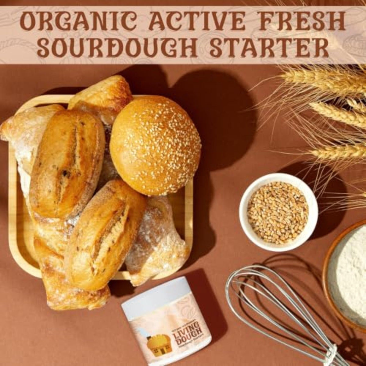 Living Dough Mexican masa madre sourdough starter – image 7