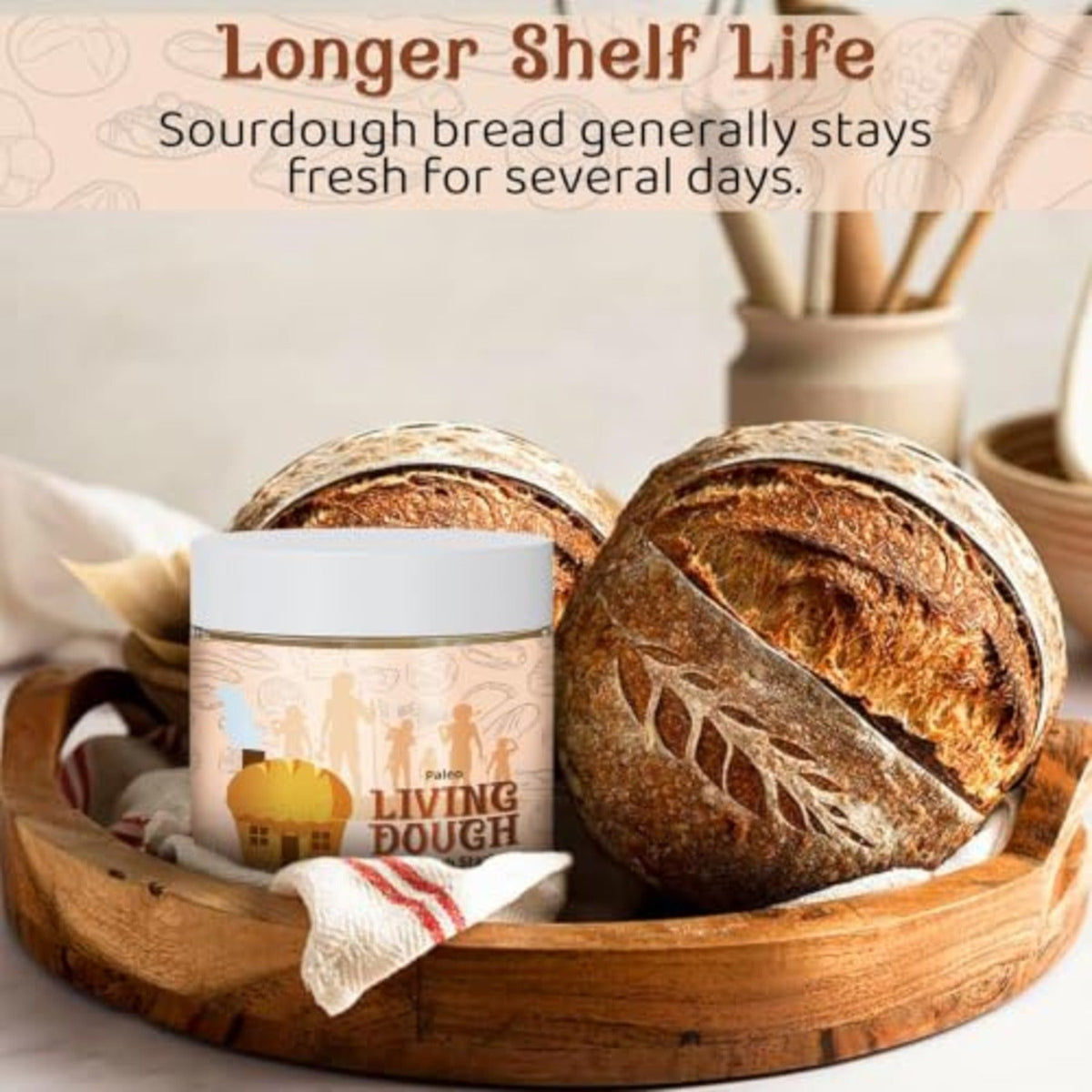 Living Dough paleo sourdough starter – image 5